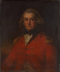 Major Thomas Pechell (1753-1826) av John Hoppner