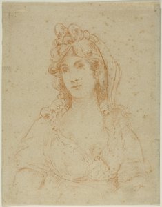 Porträtt av Lady av John Hoppner