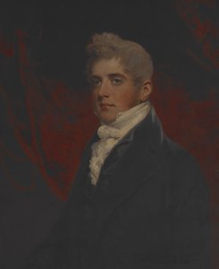 Porträtt av William Inigo Jones, ca 1800 (olja på duk) av John Hoppner