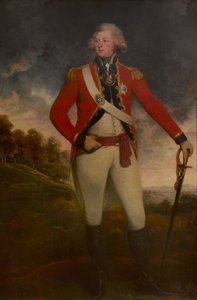 ヨークとアルバニーの公爵（カンヴァスに油彩）スウェーデン語 av John Hoppner