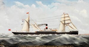 S.S. Cogent" från Sunderland, 1884-85 av John Hudson