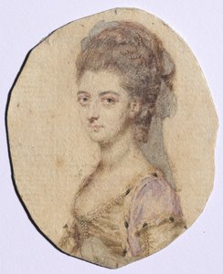Porträtt av Charlotte Bertie, född Warren, 4:e grevinnan av Abingdon, 1778.