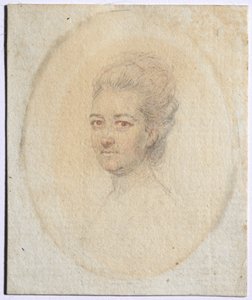 Porträtt av en kvinna, ca. 1775.