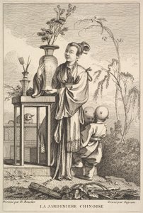 Den kinesiske trädgårdsmästaren, 1741-63.