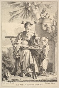 Spelet kinesiskt schack, 1741-63.