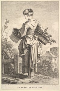 Säljaren av selleri, 1741-63.