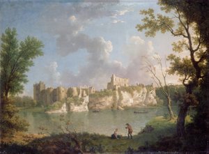 Chepstow Castle (olja på duk)