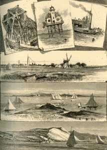 "Eastern Long Island Scenes", 1872.