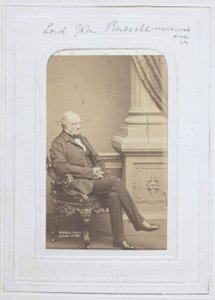 Lord John Russell av John Jabez Edwin Mayall