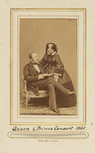 Drottning och prinsgemål, handling av John Jabez Edwin Mayall
