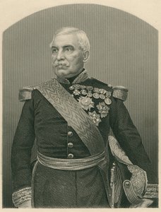 Amable Jean Jacques Pelissier (1794-1864) hertig av Malakoff av John Jabez Edwin Paisley Mayall