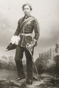 Albert Edward (1841-1910) iliyochongwa na D.J. Pound kutoka kwa picha, kutoka 