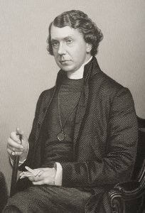 Archibald Campbell Tait (1811-82) graverad av D.J. Pund från ett fotografi, från 