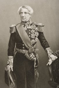 Edmund Lyons (1790-1858) graverad av D.J. Pund från ett fotografi, från 