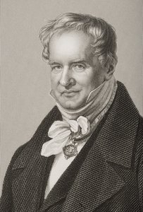 Friedrich Heinrich Alexander Humboldt (1769-1859), baron von Humboldt, graverad av D.J. Pund från ett fotografi, från The Drawing-Room of Eminent Personages, Volym 2, publicerad i London, 1860 (engra av John Jabez Edwin Paisley Mayall