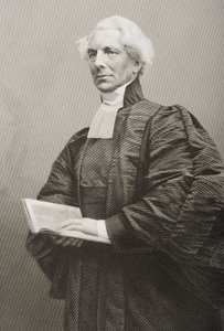 Hugh McNeile (1795-1879) graverad av D.J. Pund från ett fotografi, från 