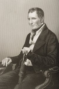 Joseph Warner Henley (1793-1884) graverad av D.J. Pund från ett fotografi, från 