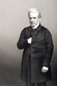 Pastor Thomas Dale (1797-1870) graverad av D.J. Pund från ett fotografi, från 