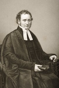 Robert Bickersteth (1816-84) graverad av D.J. Pund från ett fotografi, från 