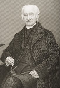 Thomas Vowler Short (1790-1872) graverad av D.J. Pund från ett fotografi, från 