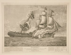 Engagemang mellan U.S. Fregate Constitution och Britsh Fregate Guerri?re