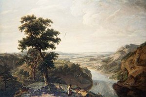 Floden Severn, med utsikt mot havet