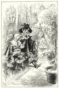 Lady Bettys maskerad (litho) av John Jellicoe