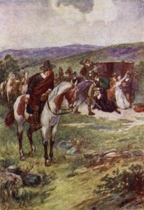 Mordet på James Sharp, ärkebiskopen av St Andrews av militanta Covenanters, Magus Muir, Skottland