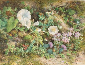 Blomsterstudie, 1866.
