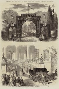 Giftermål mellan greve de Paris och prinsessan Isabelle d