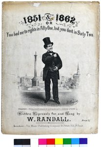 1851 och 1862 eller Du hade rätt mot mig i femtioett, men inte i sextiotvå av John Joseph Wagner