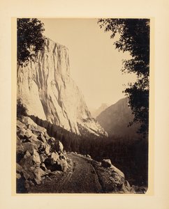 El Capitan sett från Trail, Yosemite
