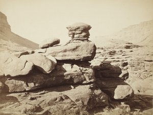 Eroderad sandsten, Kanab Canyon (Utah)