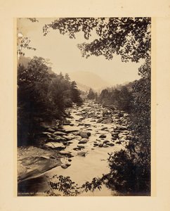 Vid Hickory Nut Creek, North Carolina av John K. Hillers