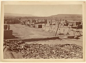 Pueblo of San Juan, New Mexico: Stadens norra del