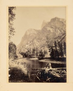 Sentinel Rock, Kings River, Kalifornien av John K. Hillers