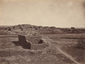 Zuni Pueblo, 1879. av John Karl Hillers