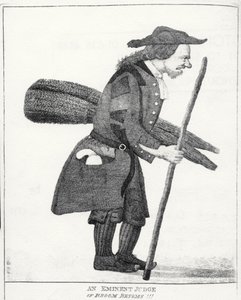 En eminent domare av Broom Besoms!! 1805 av John Kay
