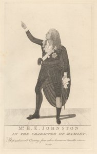 H. E. Johnston i Hamlets karaktär av John Kay