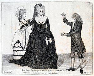 Sarah Siddons, engelsk skådespelerska, 1784. av John Kay