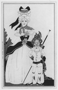 Illustration för Love for Love av William Congreve (litho)