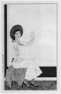 Illustration för Love for Love av William Congreve (litho)