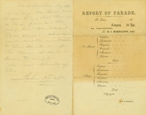 Letter from John Knapp, Camp Jackson, to his wife, May 10, 1861 av John Knapp