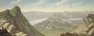 Nordvästlig utsikt från Ben Lomond