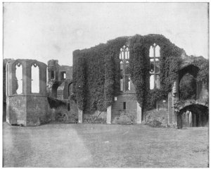 Kenilworth Castle, England, sent 1800-tal. av John L. Stoddard