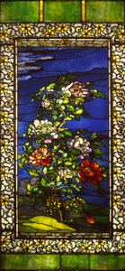Pioner i vinden med Kakemono-bord av John La Farge