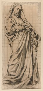 Studie för Trinity Church: Jeremiah av John La Farge