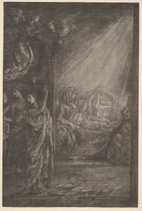Födelsen.n.d. av John La Farge