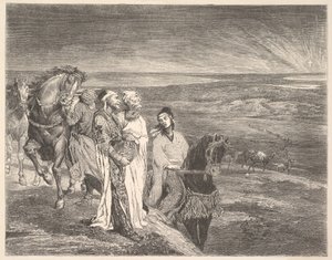 De vise männen från östern, 1868. av John La Farge