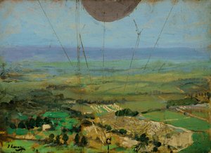 Från en drakeballong, Roehampton av John Lavery